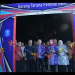 Bupati Bangka Mulkan membuka bazar UMKM (ANTARA/Kasmono)-1670486882