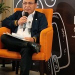 Direktur Utama Jasa Marga Subakti Syukur dalam acara Ngopi BUMN di Jakarta, Senin (12/12/2022). ANTARA/Aji Cakti-1670828242