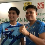 Ganda putri bulu tangkis Indonesia Apriyani Rahayu/Siti Fadia Silva Ramadhanti (ANTARA/Roy Rosa Bachtiar)-1670379187
