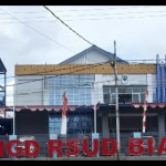 Gedung baru IGD RSUD Biak. ANTARA/Muhsidin-1670810005