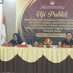 KPU Parigi sebut uji publik tunjukkan dapil anggota DPRD-1670552984