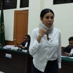 Nikita Mirzani saat mengikuti sidangbdi PN Serang, Kamis. (Mulyana)-1672307757