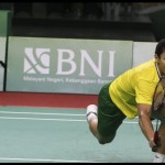 Pebulutangkis Indonesia Jonatan Christie. ANTARA FOTO/Rivan Awal Lingga/foc.-1670469285