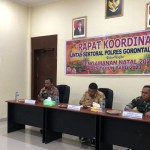 Polres Gorontalo Utara, menggelar rapat koordinasi lintas sektoral dalam rangka pengamanan Natal dan Tahun Baru 2023. (ANTARA/Susanti Sako)-1670829885