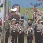 Satlantas Kubu Raya ajarkan disiplin lalu lintas pada anak-1670754836
