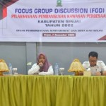 Suasana FGD Penyelenggaraan Kawasan Perdesaan di Kabupaten Sinjai, Sulawesi Selatan, Rabu,(7/12/2022).ANTARA/HO-Pemkab Sinjai-1670487406