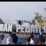 Suasana peresmian Taman Pedati Gede Kota Cirebon, Jawa Barat, Senin (12/12/2022). (ANTARA/Khaerul Izan)-1670838903