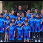 Tim sepatu roda Jambi yang akan mengikuti Kejurnas Piala Ibu Negara di Jakarta.(ANTARA/HO/Kopli)-1670813888