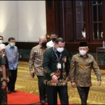 Wakil Presiden Ma'ruf Amin menghadiri peringatan Hari Antikorupsi Sedunia (Hakordia) Tahun 2022 di Jakarta, Jumat (9/12/2022). (ANTARA/Desca Lidya Natalia)-1670567638