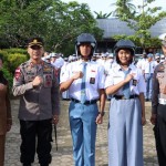 Kegiatan edukasi tertib lalu lintas di SMA Bengkayang. ANTARA/Wati.-1675839324