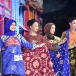Batik khas Surabaya diperagakan oleh duta wisata Ning di Surabaya, Jatim. ANTARA/HO-Diskominfo Surabaya-1678677959