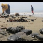 DLHK Aceh Barat telusuri tumpahan 5 ton batu bara di pesisir pantai-1678844135