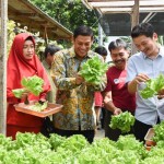 Komunitas sayuran hidroponik di Kediri, Jawa Timur. ANTARA/ HO-Pemkot Kediri-1678414358