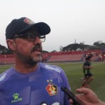 Pelatih Persik Kediri Marcelo Rospide. ANTARA/ Asmaul-1698742475