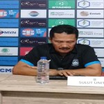 Pelatih Sulut United Jaya Hartono. ANTARA/Jorie Darondo (1)-1696482743