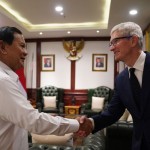 Menhan Prabowo Terima Kunjungan Bos Apple Tim Cook-1713345914