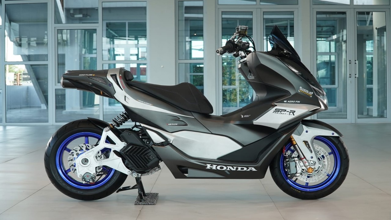 Karya inspiratif modifikasi sepeda motor Honda PCX160 yang cocok untuk berbagai gaya hidup.