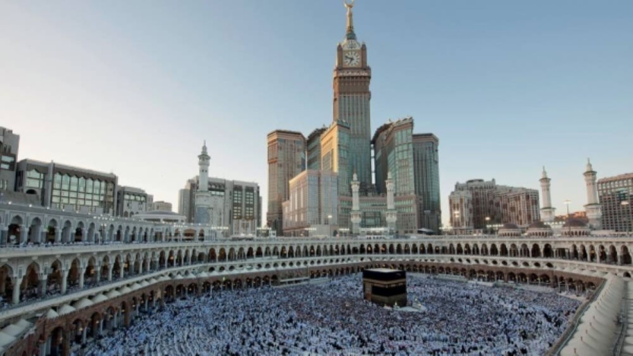 Ilustrasi. Jemaah haji sedang melaksanakan ibadah di Tanah Suci. (Foto: Saudi Gazette)