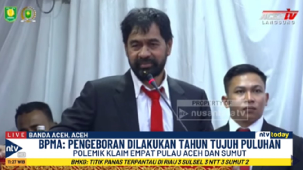 Gubernur Aceh Muzakir Manaf