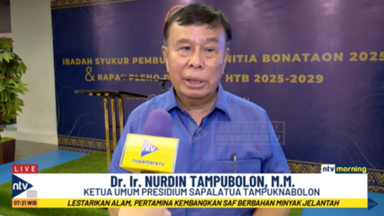 Ketua Umum Presidium Sapalatua Tampuk Nabolon Dr. Ir. Nurdin Tampubolon, M.M