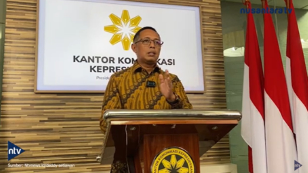 Kepala Kantor Komunikasi Kepresidenan Hasan Nasbi