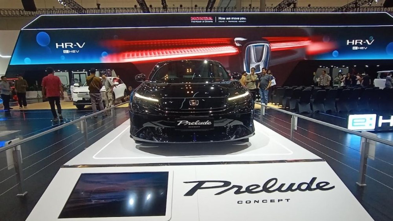 Honda Prelude Concept. (Foto: Adiantoro/NTV)