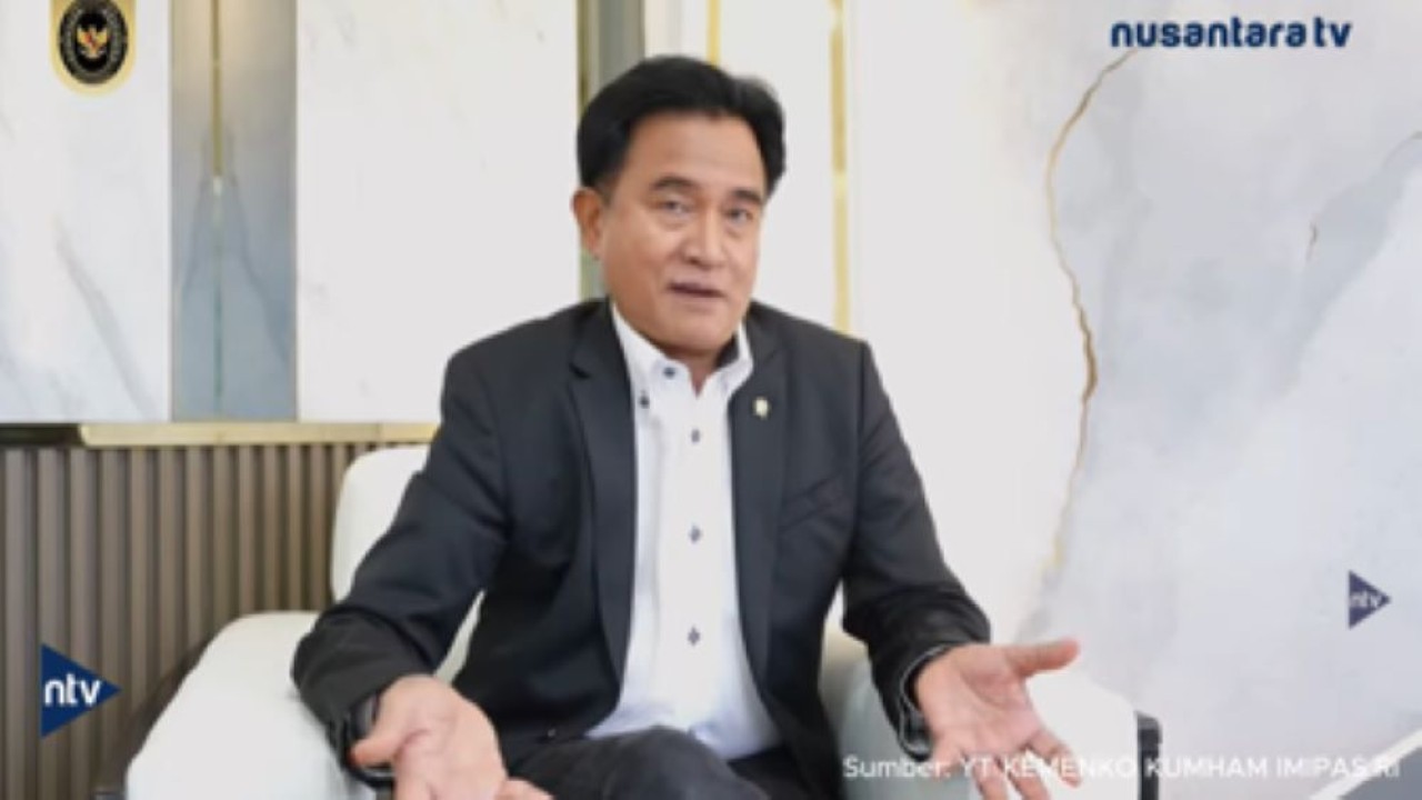 Menteri Koordinator Bidang Hukum, HAM, Imigrasi, dan Pemasyarakatan, Yusril Ihza Mahendra