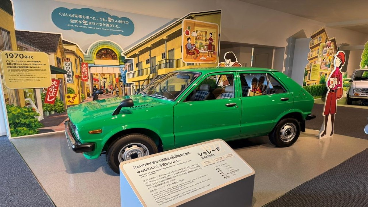 Daihatsu Charade, mobil pertama di dunia dengan mesin tiga silinder berkapasitas 1.000 cc yang meluncur tahun 1970-an. (Foto: Istimewa/Daihatsu)