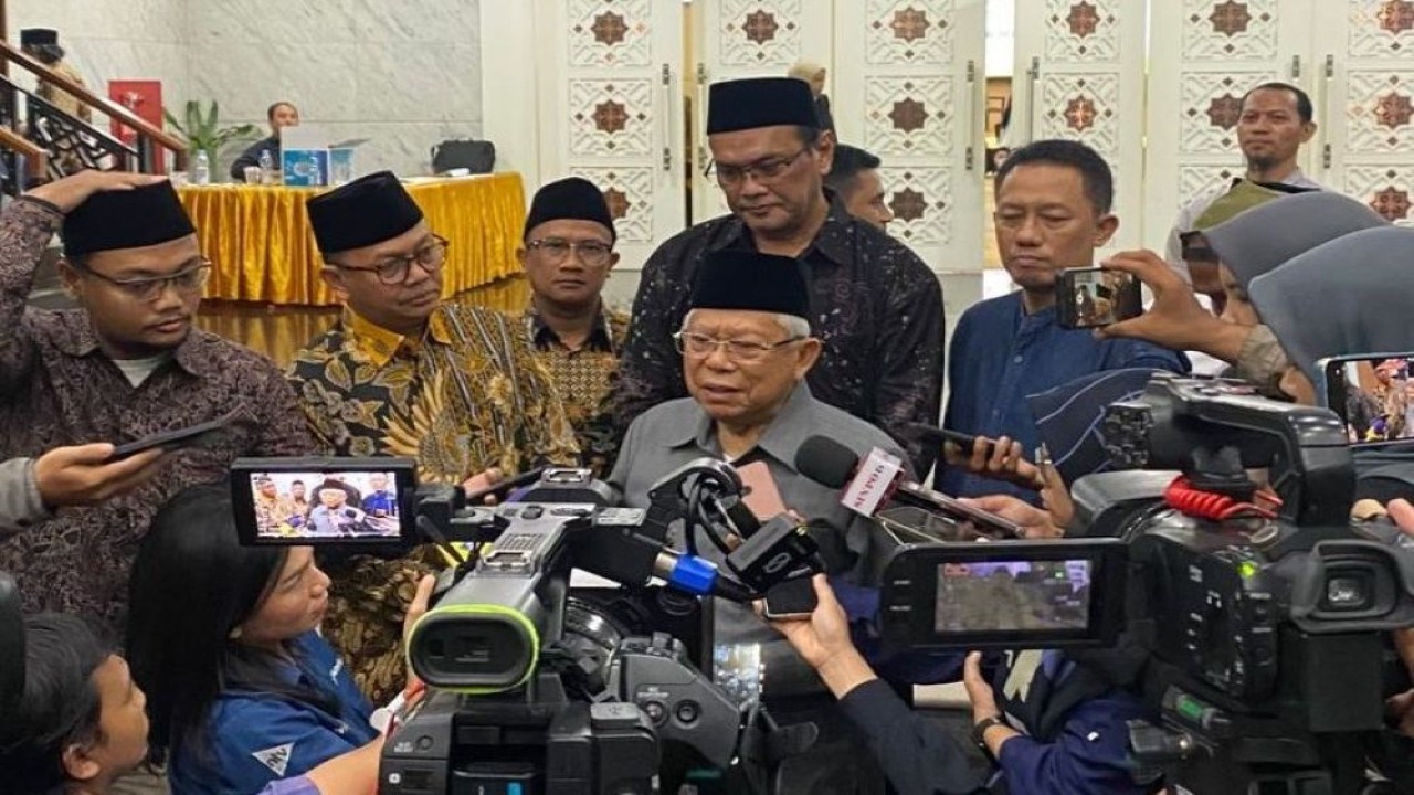 Forjukafi luncurkan QRIS wakaf tunai dan kukuhkan Ma'ruf Amin jadi Ketua Dewan Kehormatan. (Foto: Istimewa)