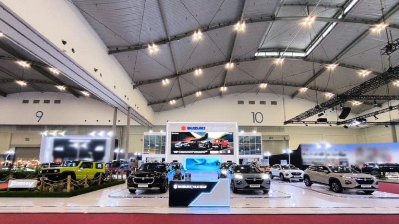Booth Suzuki di GJAW 2025 dirancang sebagai destinasi Utama. (Foto: Istimewa/SIS)