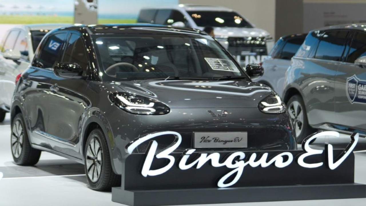 Wuling New BinguoEV tampil sebagai hatchback listrik dengan desain ikonik dan karakter dinamis. (Foto: Istimewa)
