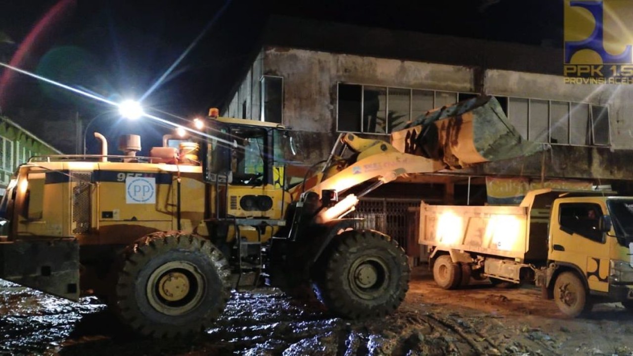 Upaya pembersihan pascabanjir bandang dan longsor di Kabupaten Aceh Tamiang terus dikebut. (Foto: Istimewa)