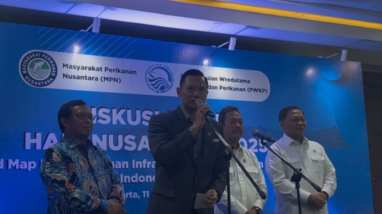 Menteri Koordinator Bidang Infrastruktur dan Pembangunan Kewilayahan, Agus Harimurti Yudhoyono (AHY). (Foto: Ntvnews.id)