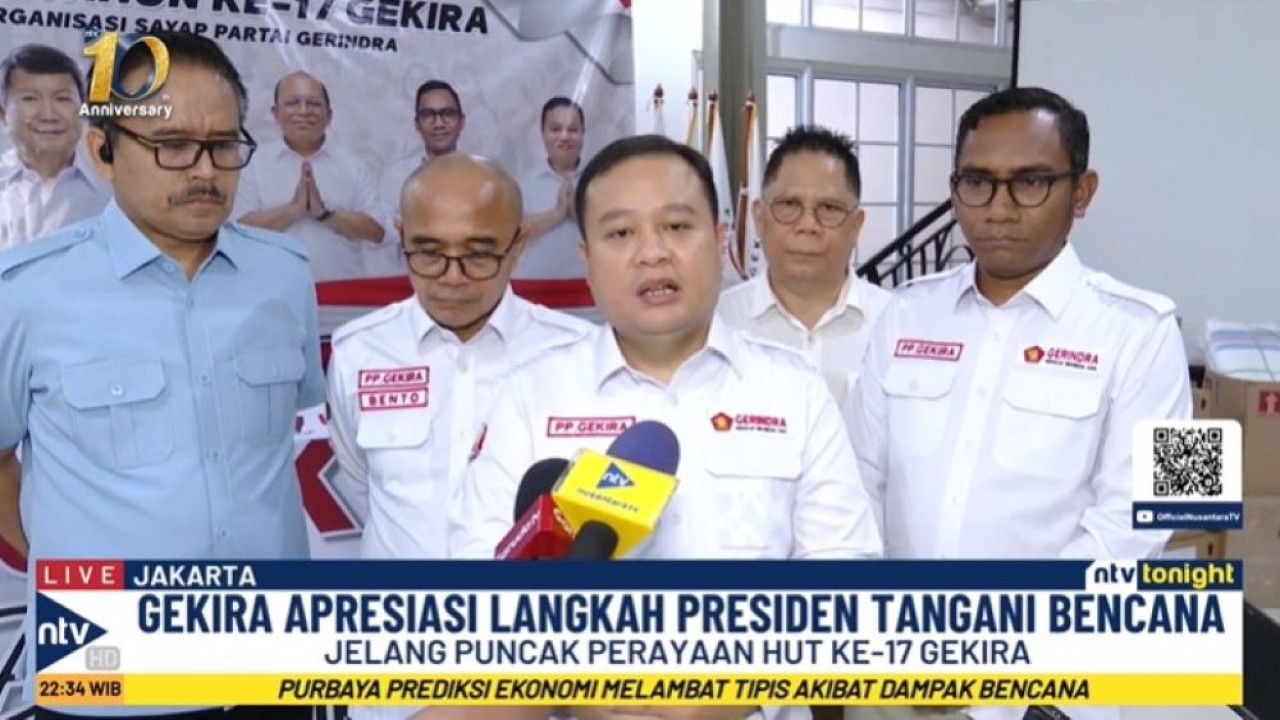 Gekira menyalurkan bantuan untuk korban banjir Sumatra jelang puncak HUT ke-17.