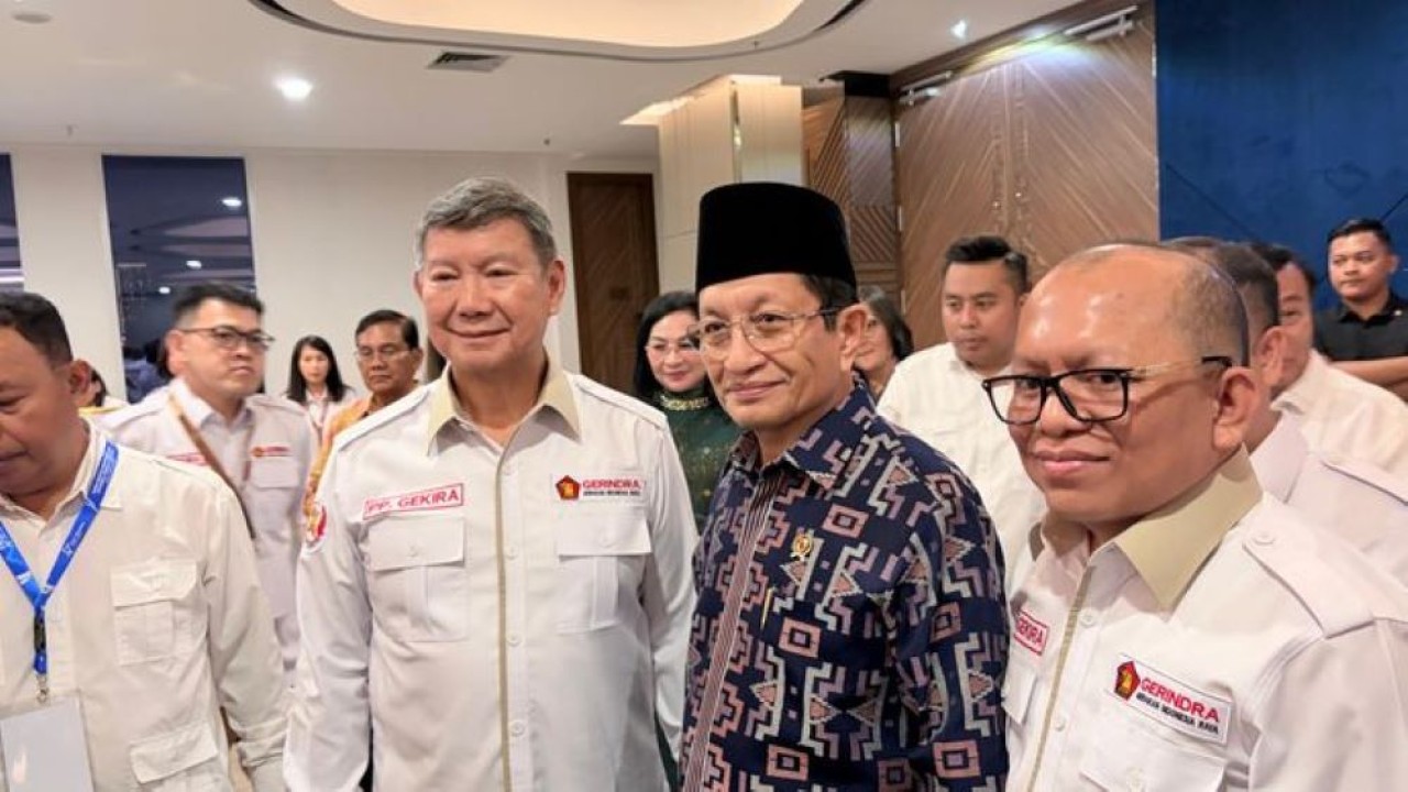 Hashim, Menag Nasaruddin Umar, dan Nikson (Dok. NTVNews.id: Dedi)