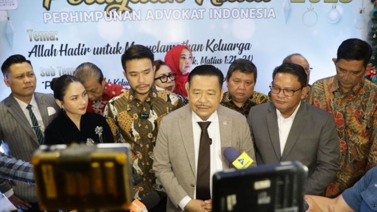 Ketua Umum Dewan Pimpinan Nasional (DPN) Peradi Otto Hasibuan. (Foto: Dok/NTV)