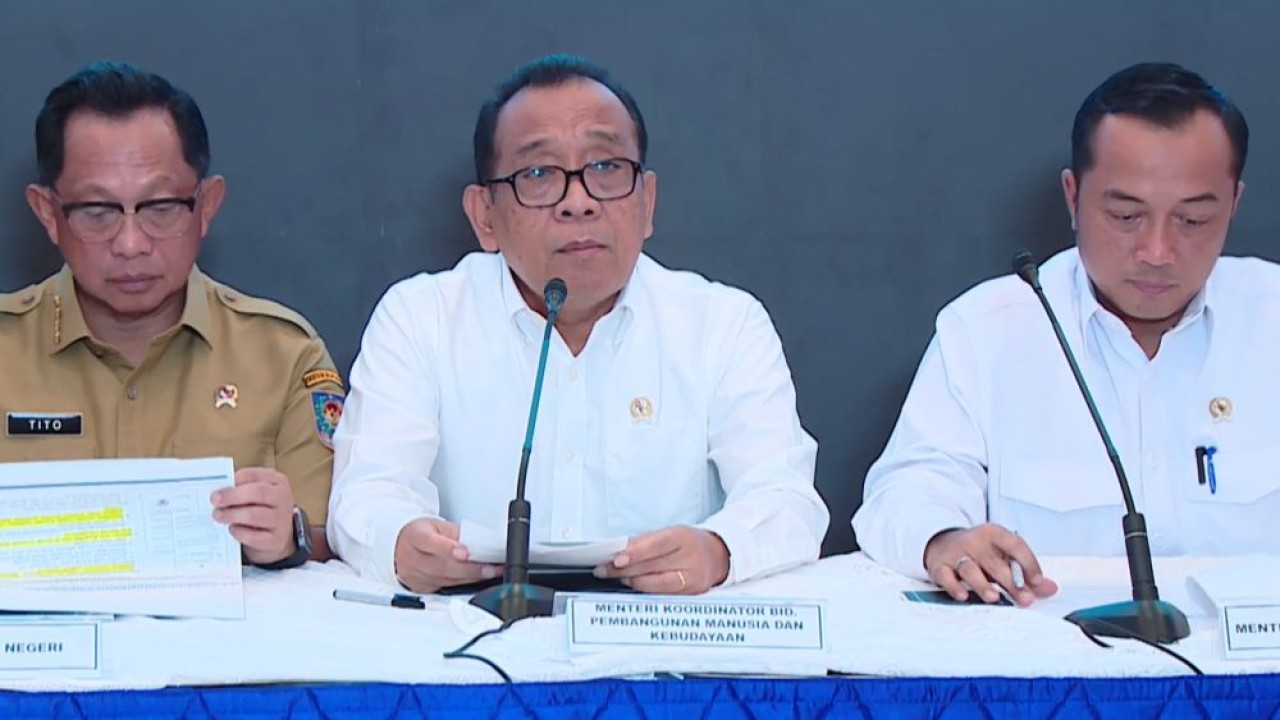 Menteri Koordinator Bidang Pembangunan Manusia dan Kebudayaan (Menko PMK), Pratikno. (Foto: Istimewa)