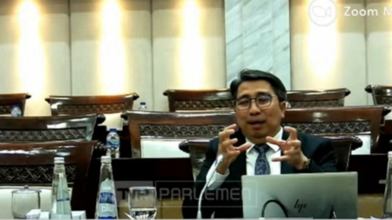 Solikin M. Juhro. (YouTube TVR Parlemen)