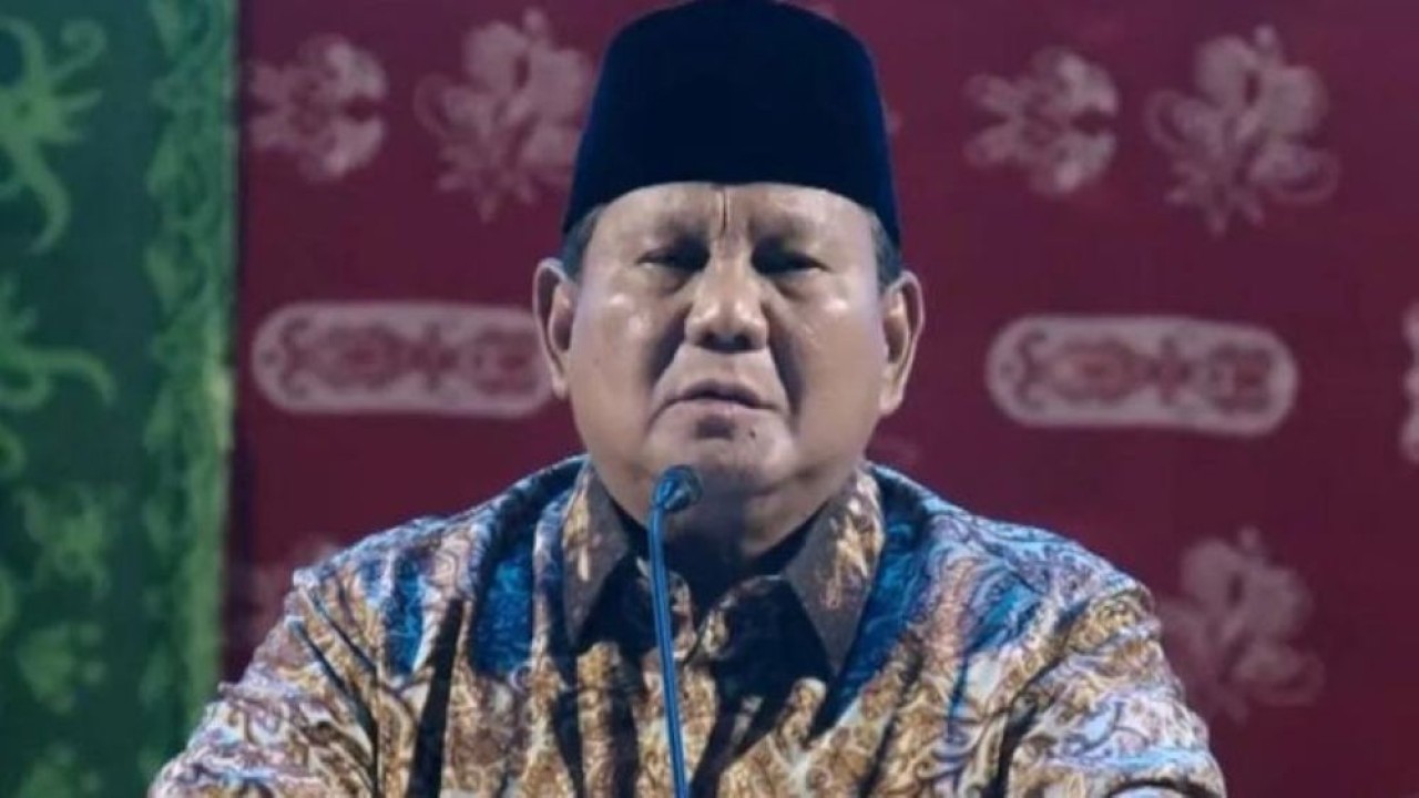 Presiden Prabowo Subianto dalam Perayaan Natal Nasional 2025 di Jakarta, Senin, 5 Januari 2026. (Foto: NTVnews)