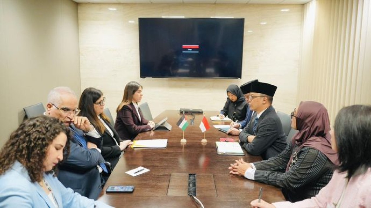 Menteri Luar Negeri Sugiono menyambut pembentukan kantor penghubung (liaison office) oleh Otoritas Palestina guna memfasilitasi komunikasi dengan dewan perdamaian (Board of Peace) (Sekretariat Presiden)