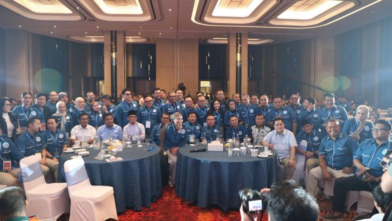 Rapat Kerja Nasional (Rakernas) Gerakan Ekonomi Kreatif Nasional (Gekrafs) 2026 di Ballroom Nusantara Novotel Jakarta Pulomas, pada pada 6–7 Maret 2026. (Istimewa)