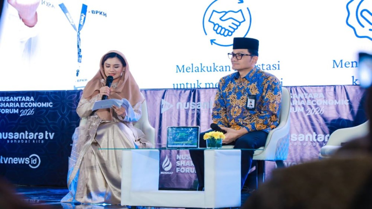 Nushaf 2026 Diskusi Bersama Fadlul Imansyah, Kepala BPKH dan Jaenal Effendi, Dirjen Pengembangan Ekosistem Ekonomi Haji dan Umrah (NTV)