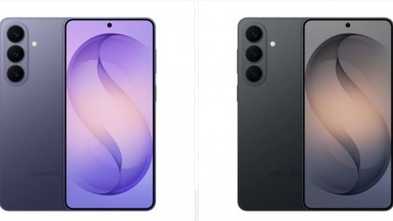 Warna Samsung Galaxy S26+ yang paling popular, yakni Cobalt Violet dan Hitam. (Foto: Istimewa via GSM Arena)