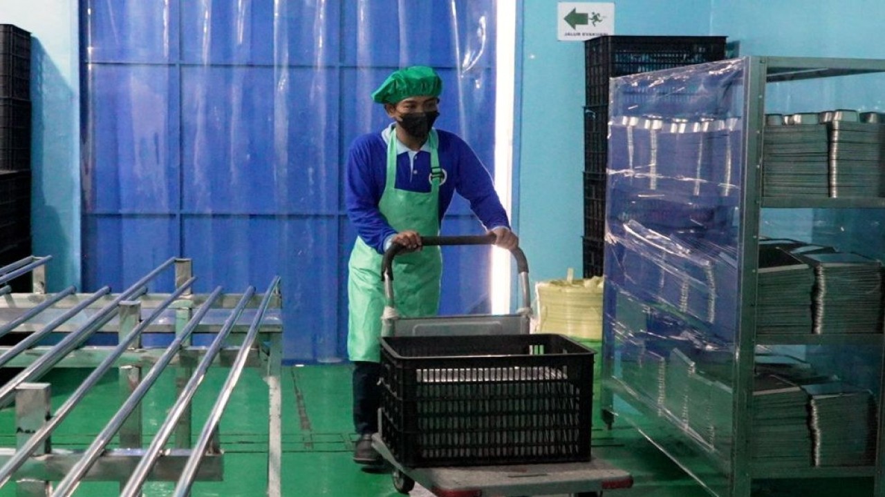 Bekerja di dapur MBG membuat Tri Widodo bersemangat setiap kali memulai hari. (Foto: Dok/Istimewa)