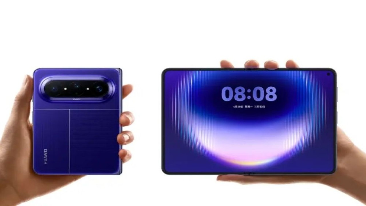 Desain Huawei Pura X Max. (Foto: Istimewa via Gizmochina)