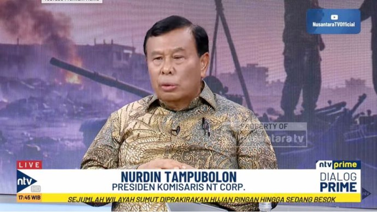 Presiden Komisaris NT Corp Nurdin Tampubolon. (NTV)