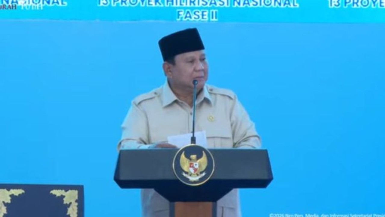 Presiden Prabowo Subianto. (Foto: Dok/Istimewa/Bakom RI)
