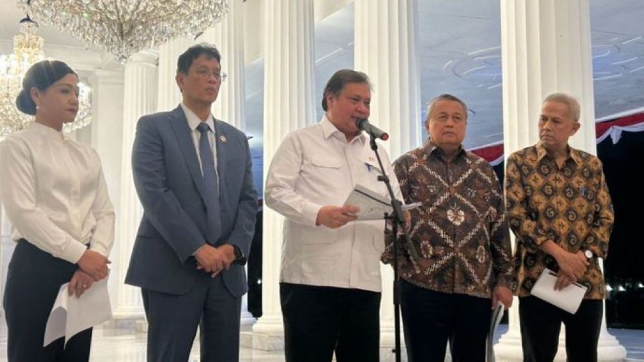 Menteri Koordinator Bidang Perekonomian Airlangga Hartarto. (Foto: NTVnews)