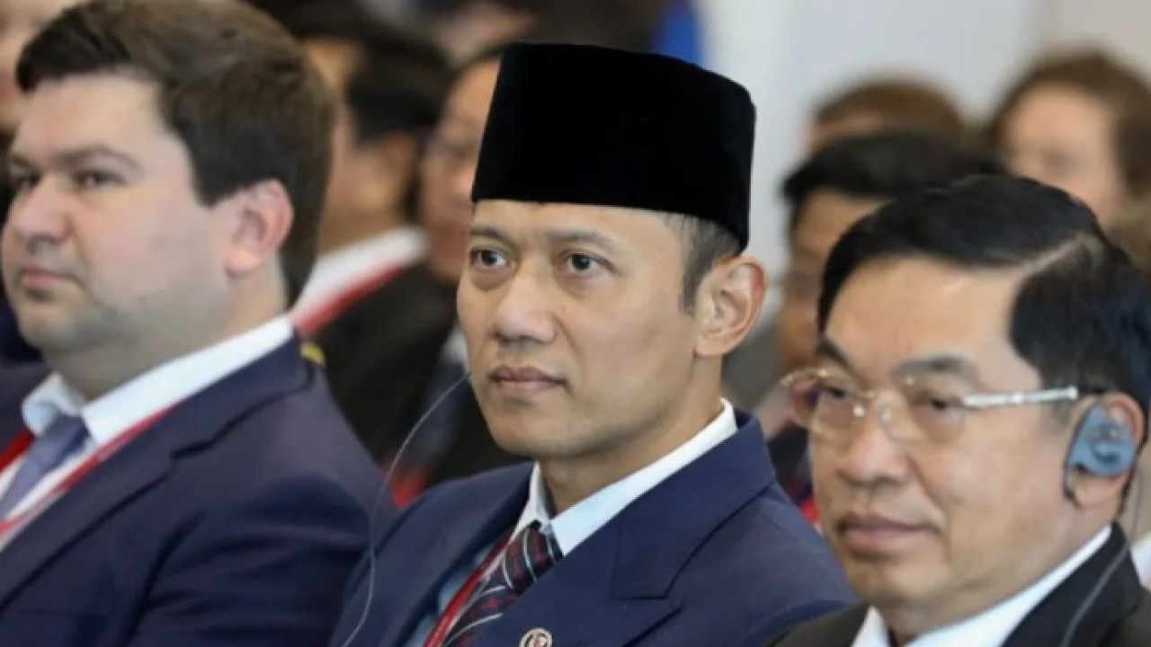 Menteri Koordinator Bidang Infrastruktur dan Pembangunan Kewilayahan (Menko IPK) Agus Harimurti Yudhoyono (AHY). ANTARA/HO - Kemenko Bidang Infrastruktur dan Pembangunan Kewilayahan/pri. (Antara)