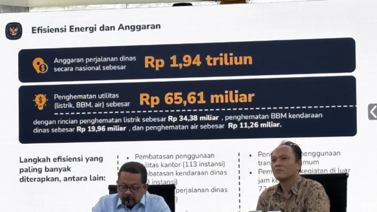 Kepala Bakom RI Muhammad Qodari (kiri) dalam konferensi pers di Jakarta, Rabu (10/6/2026) ANTARA/Prisca Triferna (Antara)